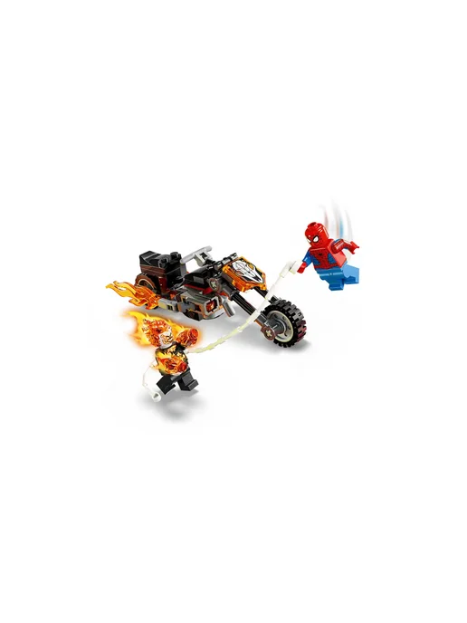 LEGO Конструктор Marvel 76335 Человек-паук против Гонщика, черный, фото 4