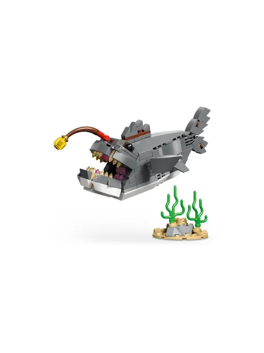 LEGO Конструктор Creator 31381 Акула и сундук сокровищ 3в1, серый, фото 4