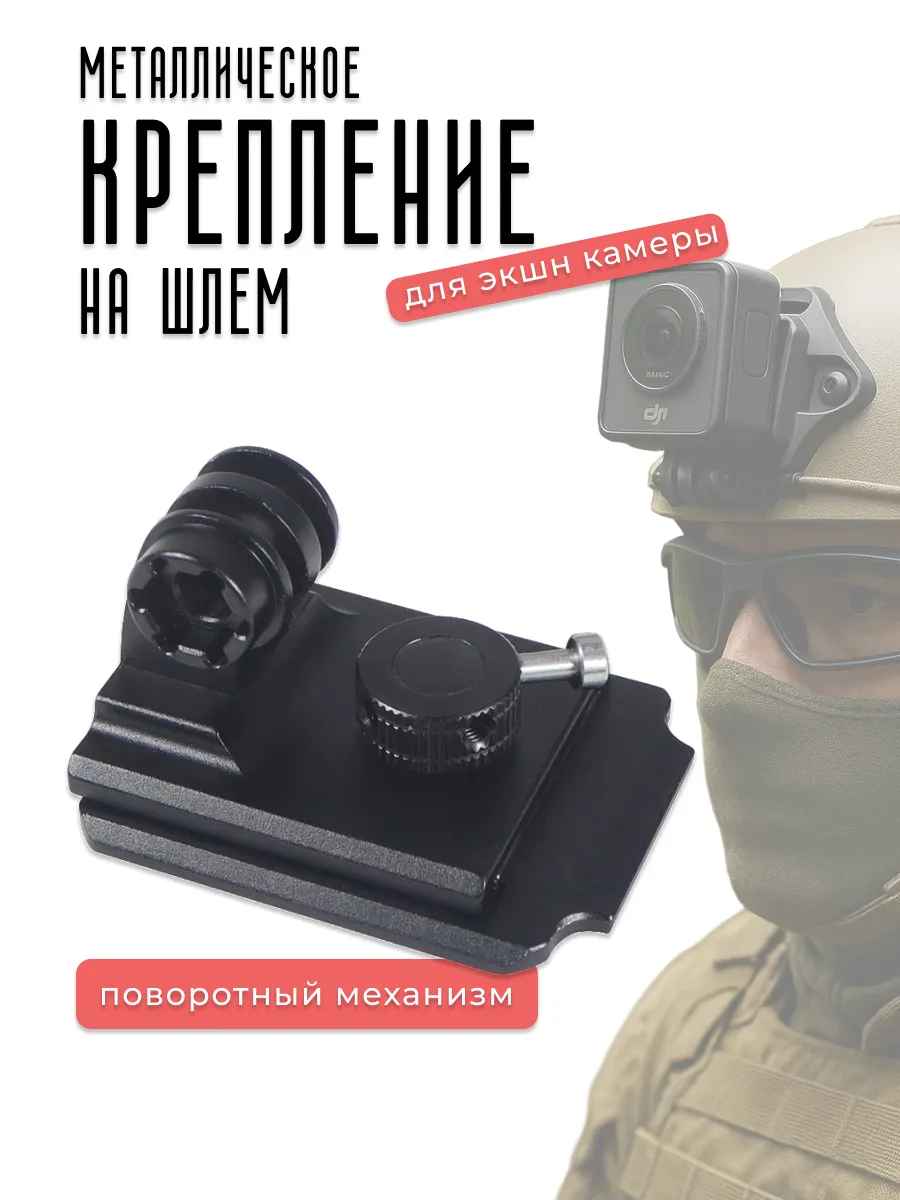 NVG крепление на шлем для экшн камеры