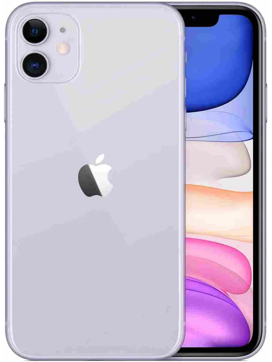 Смартфон iPhone 11, 256 ГБ, фиолетовый (восстановленный)