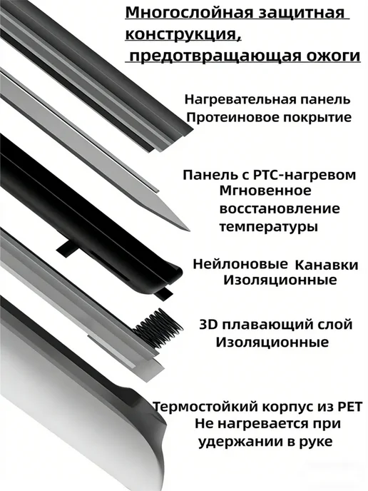 babyliss Выпрямитель для волос, черный, фото 5