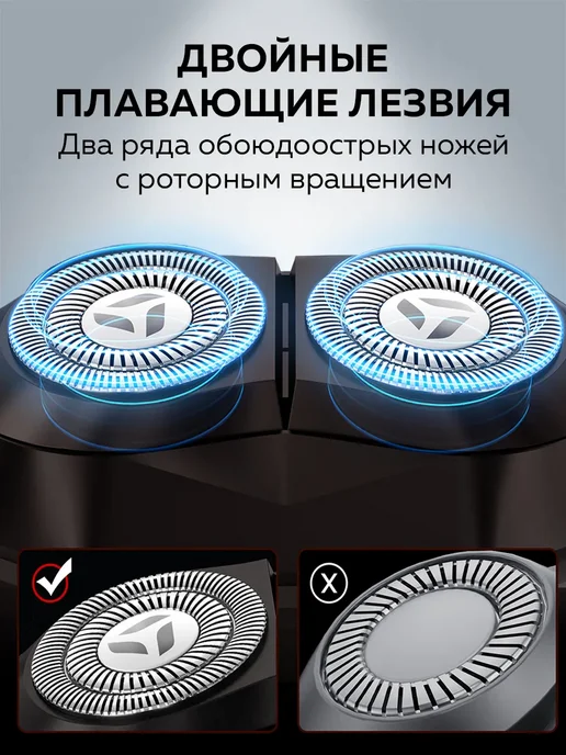 Enchen Электробритва мужская мини для лица дорожная Mini X, серый, фото 5