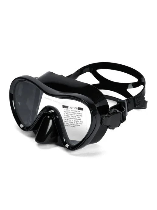 SCUBA BROTHERS Маска для плавания взрослая SB BLACK, черный, фото 4