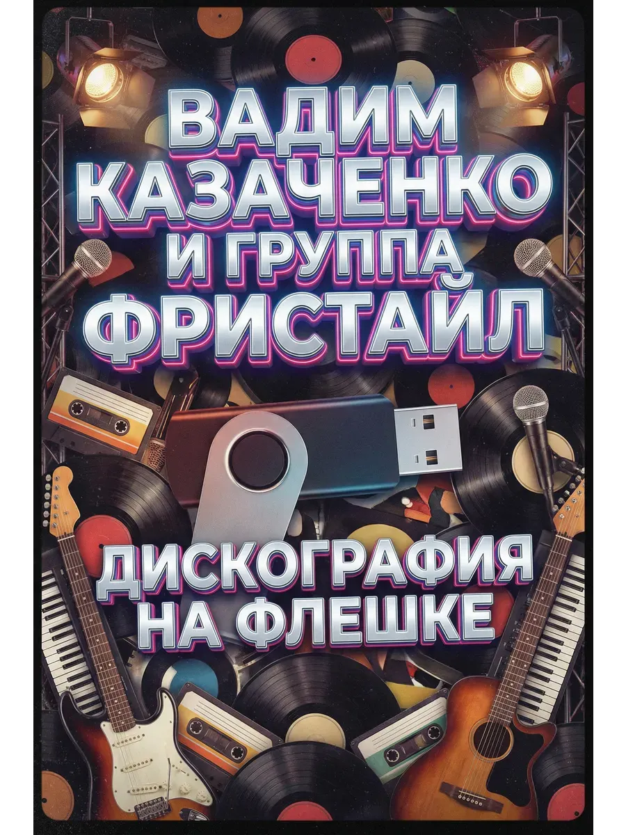 Вадим Казаченко и группа Фристайл на USB флешке