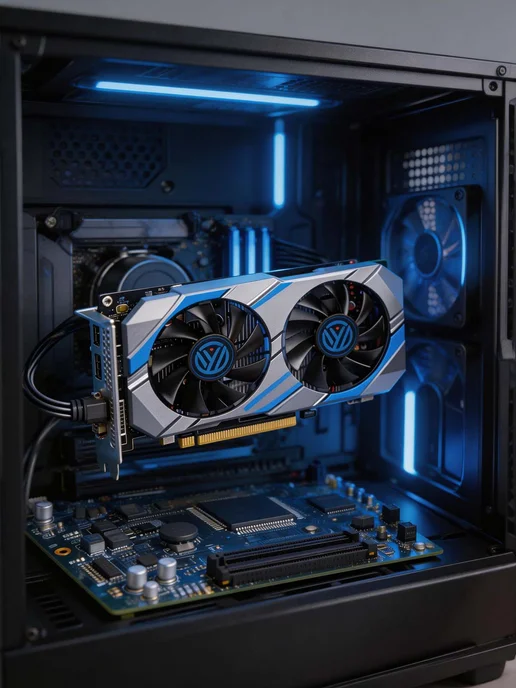 Видеокарта NVIDIA GeForce GTX 1050 Ti 4GB, 4 ГБ, фото 7