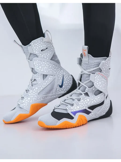 Nike Боксерки для бокса hyperko 2, серый, фото 4