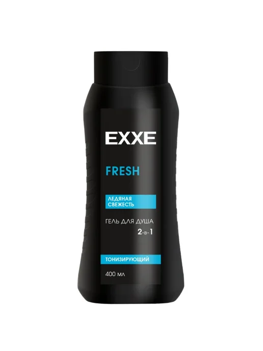 EXXE Гель для душа 2в1 Тонизирующий FRESH 400 мл, 400 мл, 2 шт, фото 2
