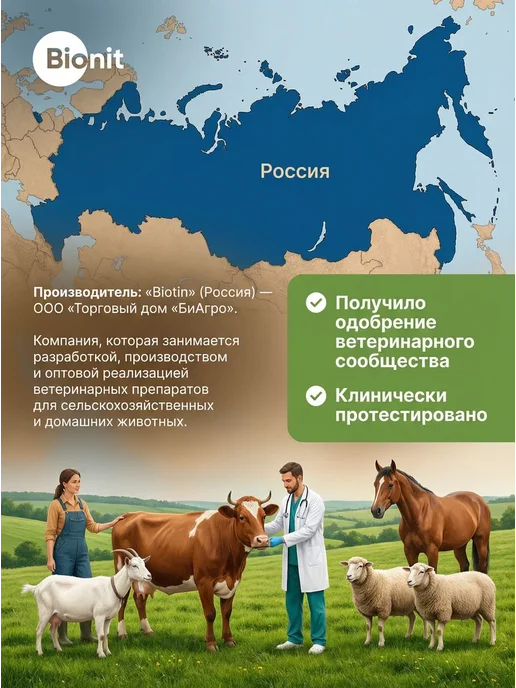 Bionit Натрия хлорид 0,9%, раствор для инъекций, 100 мл, 100 мл, фото 8
