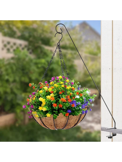 2 шт. крюк для забора и веранды, 360°, для Bird Feeders, 2 шт, фото 4