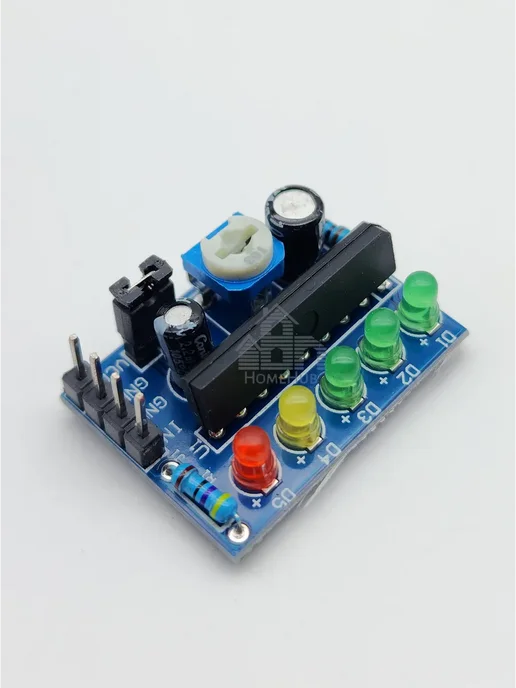 Модуль индикатор уровня аудиосигнала, 1 канал, 5LED, вариант