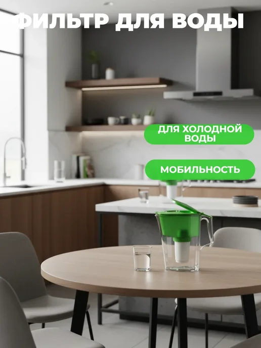 Аквафор Фильтр-кувшин ультра (модуль А5), зеленый, зеленый, фото 2