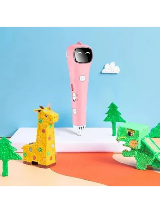 3D-ручка беспроводная с комплектом пластика, вариант, фото 3