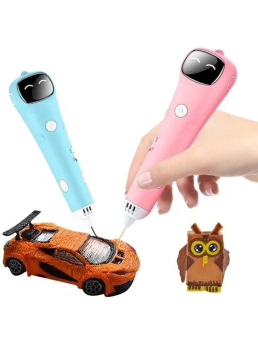 3D-ручка беспроводная с комплектом пластика, вариант, фото 6