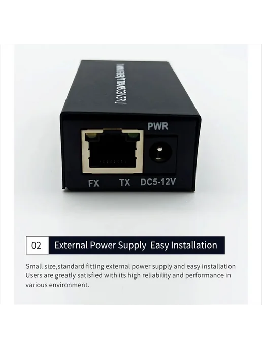 1 пара гигабитных 100 1000M A B SC Ethernet медиаконвертеров, вариант, фото 6