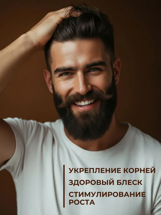 GreenEra Твердый шампунь для мужчин для бороды и волос 2в1, вариант, фото 4