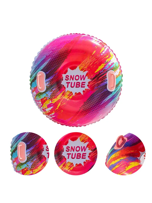 Надувной санки Snow Tube толстый для детей и взрослых, вариант, фото 2