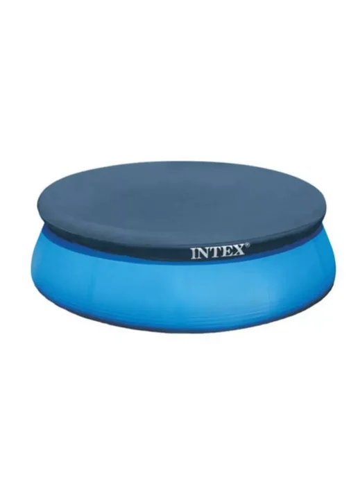 Intex Тент для бассейнов с надувным бортом Easy Set 305см, синий, фото 2