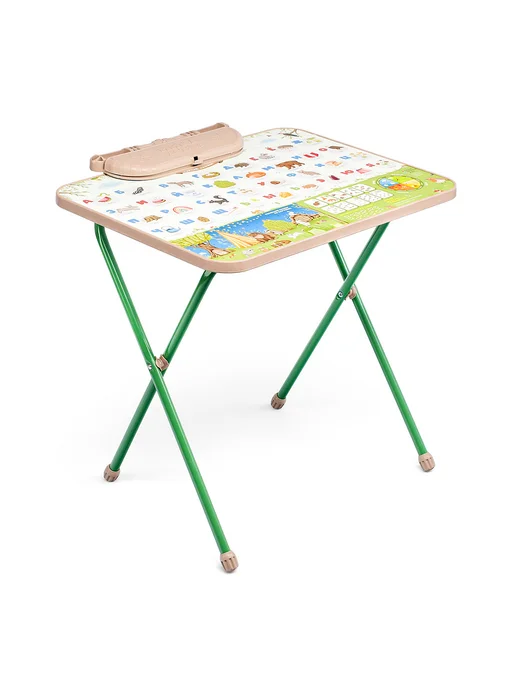 Nika Kids Комплект детской мебели стол и стул складной для девочки, зеленый, фото 2