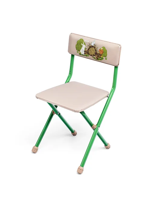 Nika Kids Комплект детской мебели стол и стул складной для девочки, зеленый, фото 4