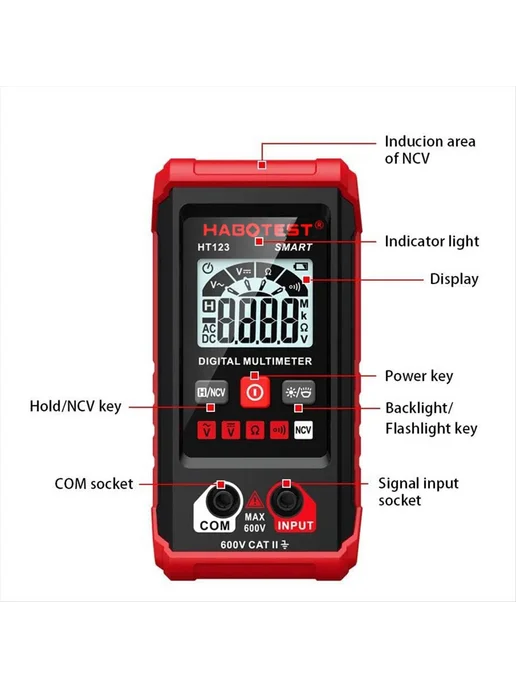 HABOTEST Smart Digital Multimeter Automatic Digital, вариант, фото 7