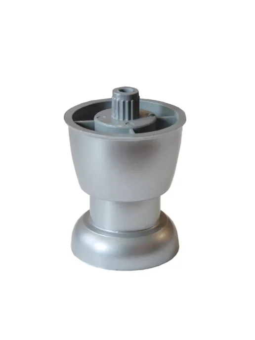 Фурнитория Опора мебельная регулируемая, черный, 1 шт, 10 шт, хром матовый, хром, фото 2
