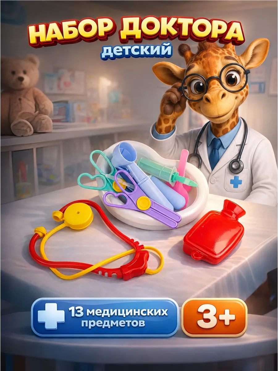 Набор доктора детский