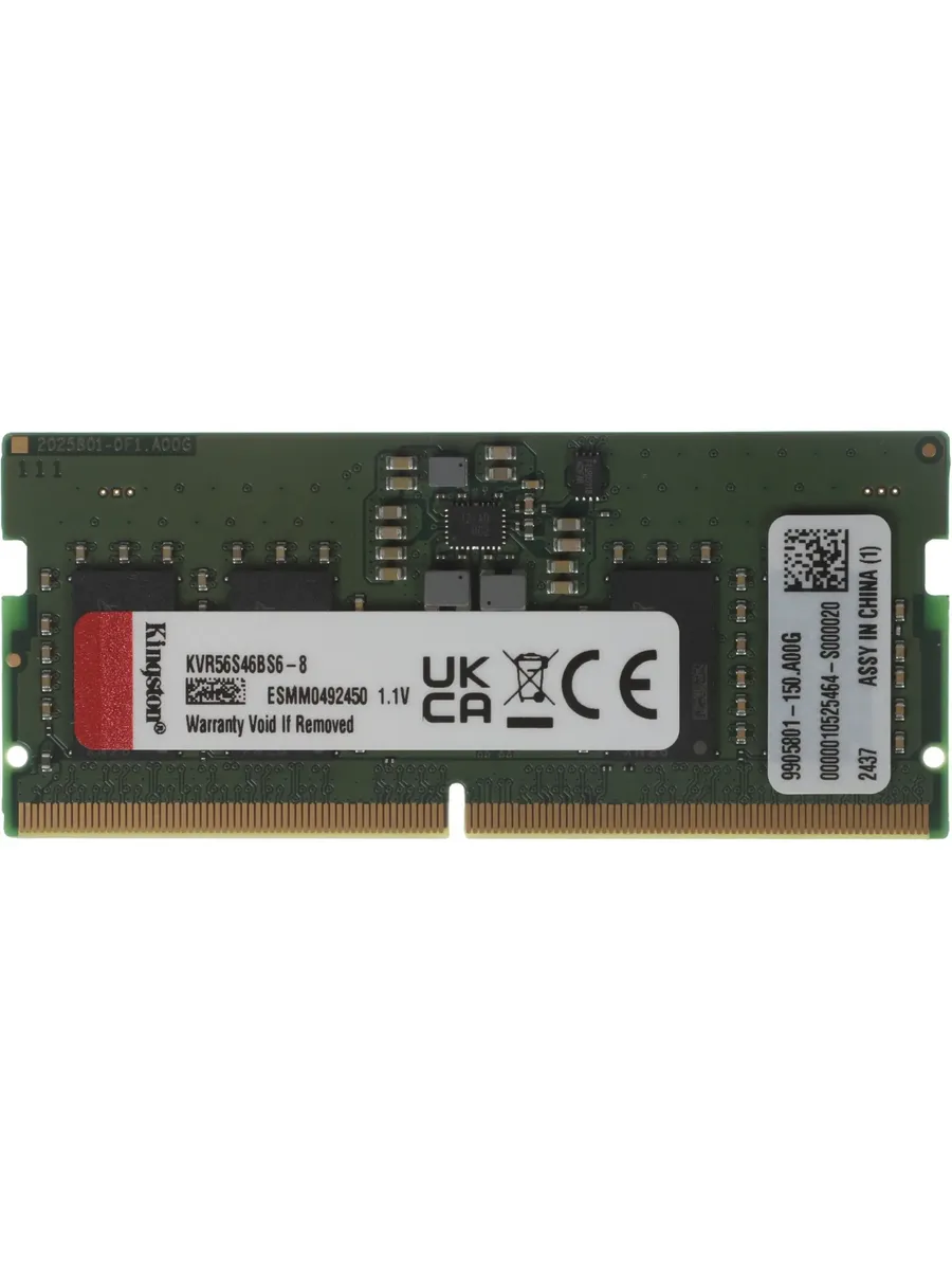 Kingston Оперативная память KVR56S46BS6-8