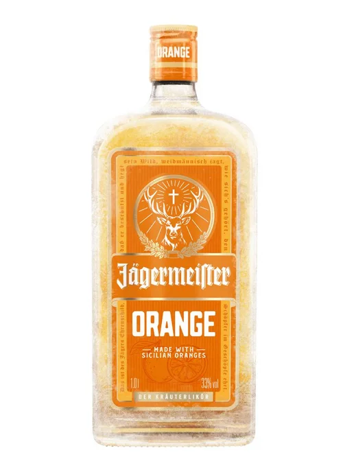 Jagermeister Егермейстер Оранж, оранжевый