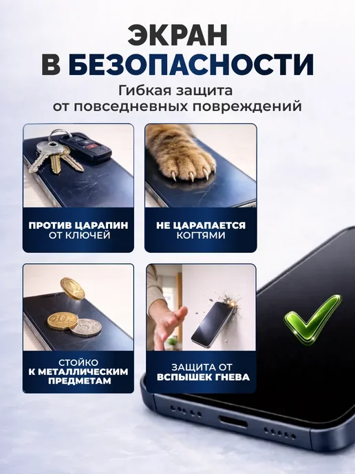 DUO-DU Гидрогелевая пленка Honor 400 гл 1шт, 1 шт, фото 6
