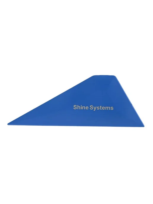 Shine Systems Ракель треугольный пластиковый с плоским краем, вариант, фото 2