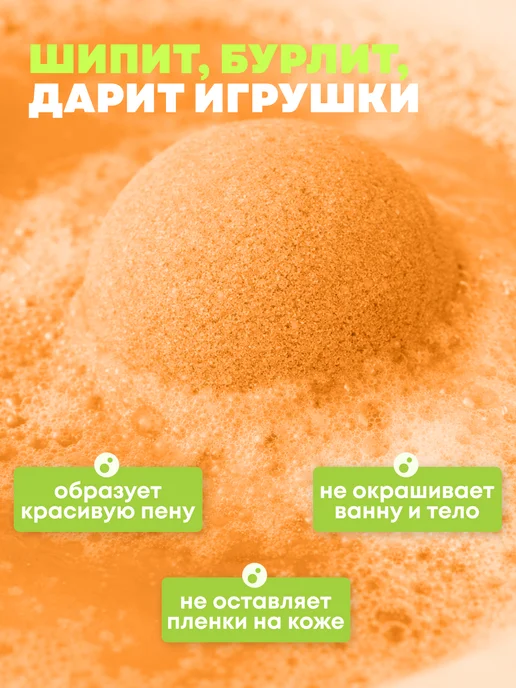 Lenka Penka Бомбочки детские для ванны стич, синий, фото 6