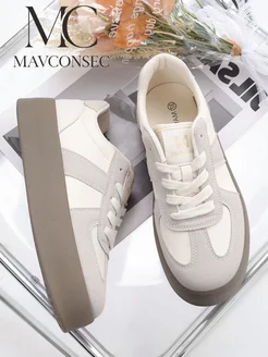 MAVCONSEC Кеды на платформе кроссовки демисезонные дышащие