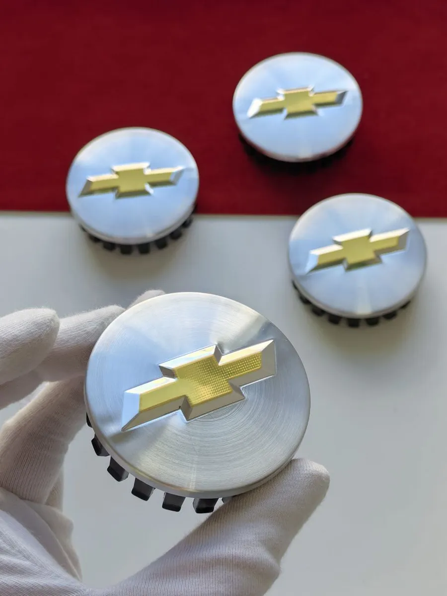 Колпачки 59 мм заглушки на литые диски Chevrolet