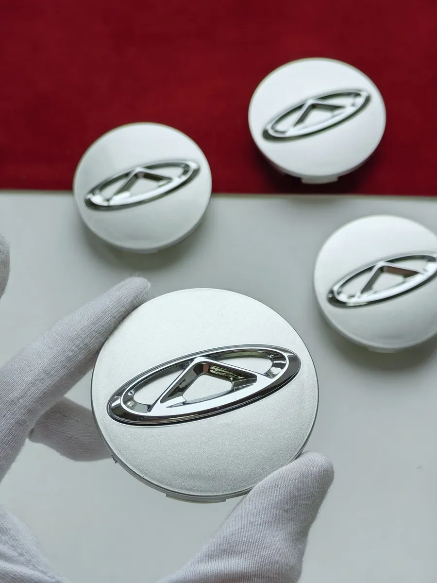 Заглушки 60 мм колпачки на литые диски Chery