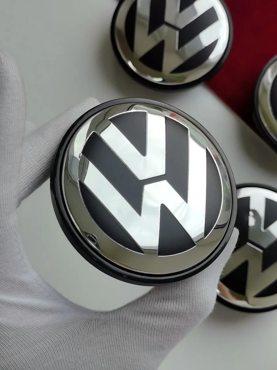 Колпачки Volkswagen 68 мм заглушки на литые диски