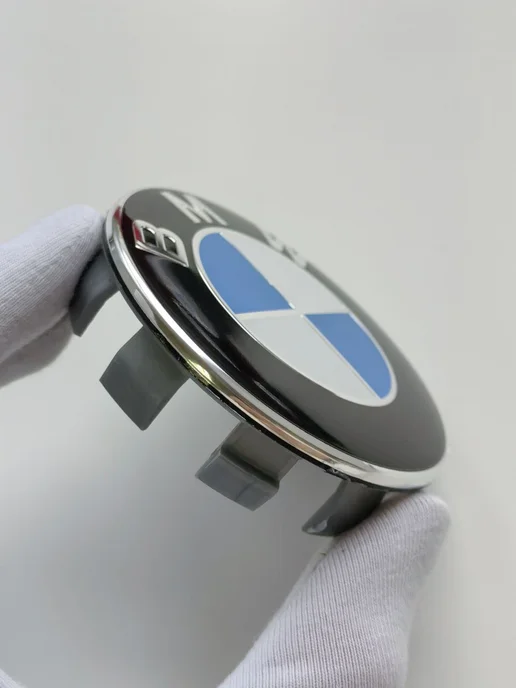 GoGoAuto Заглушки BMW 68 мм колпачки на литые диски, голубой, фото 6
