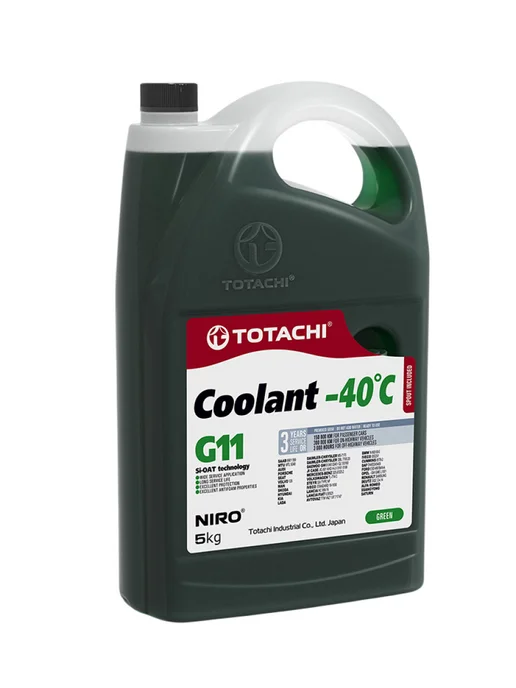 TOTACHI Антифриз g11 зеленый готовый 5л, 5 л, фото 2