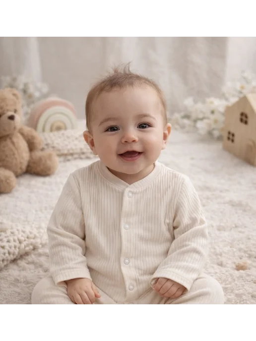 JorBaby Распашонки - кофточки для новорожденных на кнопках, 4 шт, фото 4