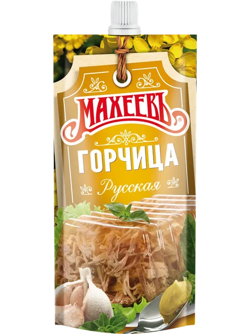 Горчица МАХЕЕВЪ Русская 140г, 140 г