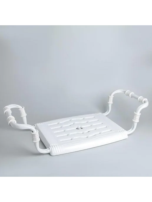 Сиденье для ванны раздвижное 35x29 см белое, 35x29 см, фото 3
