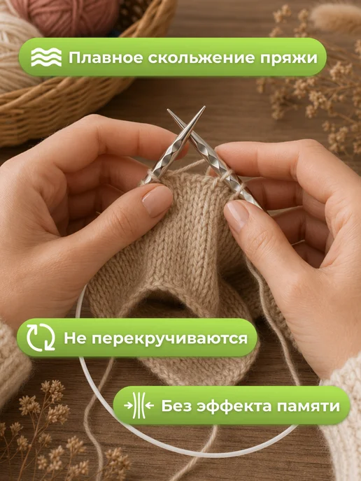 Занимайка Набор тросиков для кубических съемных спиц 4 шт, 4 шт, фото 2