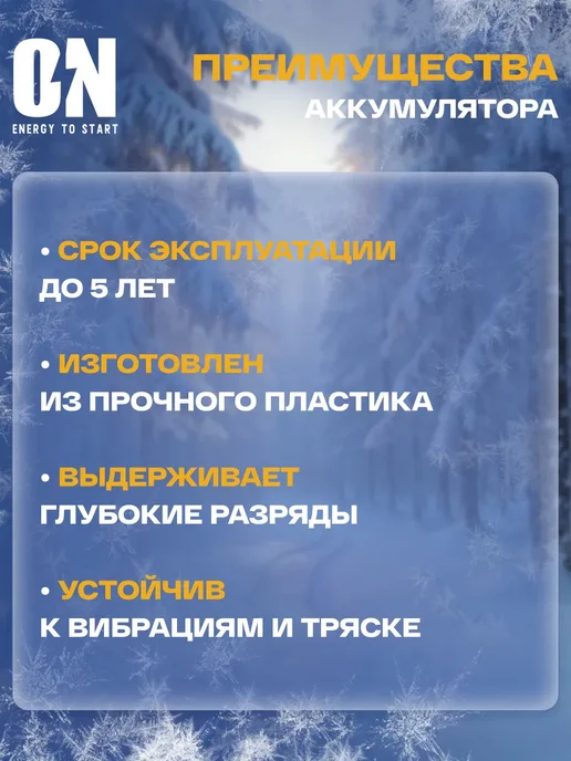 ON energy to start Аккумулятор для снегохода Тайга Варяг 550 YTX24HL-BS AGM, снегохода Тайга Варяг 550, фото 4