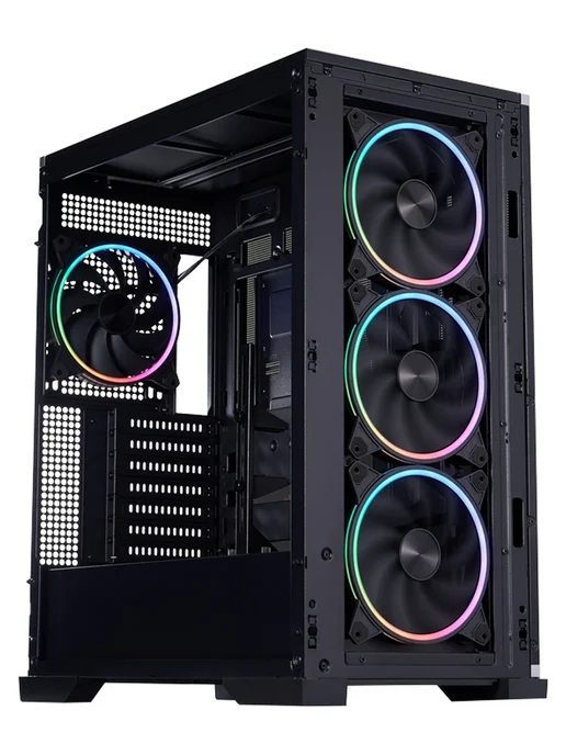 1stPlayer Компьютерный корпус INFINITY IF8 ARGB, черный, черный, фото 6