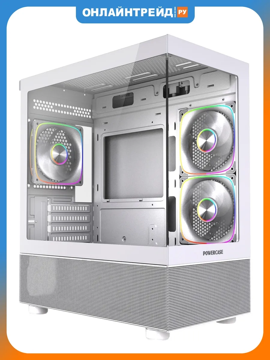 Компьютерный корпус Vision Micro M2 ARGB, белый