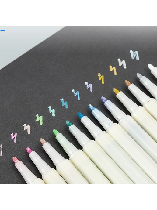 6 12 цв Fire Paint Markers для стекла бумаги декора, вариант, фото 4