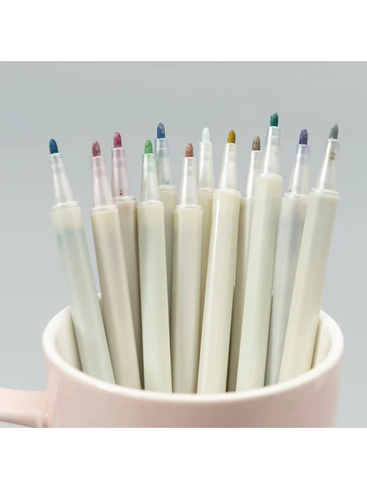 6 12 цв Fire Paint Markers для стекла бумаги декора, вариант, фото 6