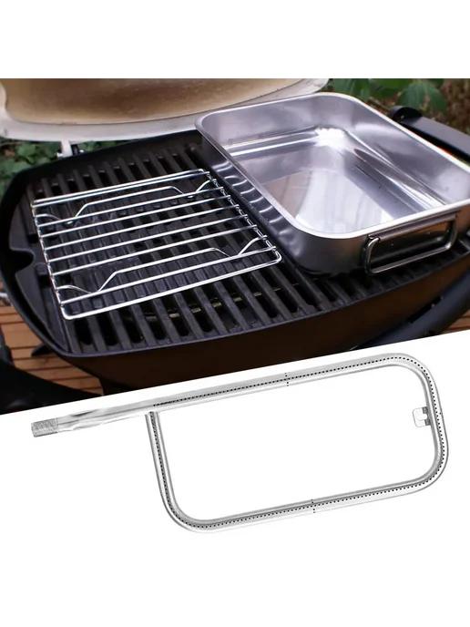 Запчасть для гриля Weber Q200 Q220 Q2000 Q2200 — горелка, вариант, фото 5
