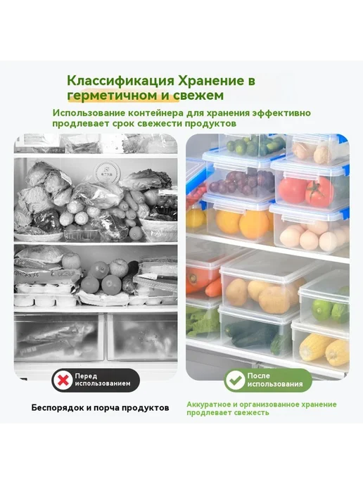 Коробка для хранения свежих продуктов Прозрачность, вариант, фото 3
