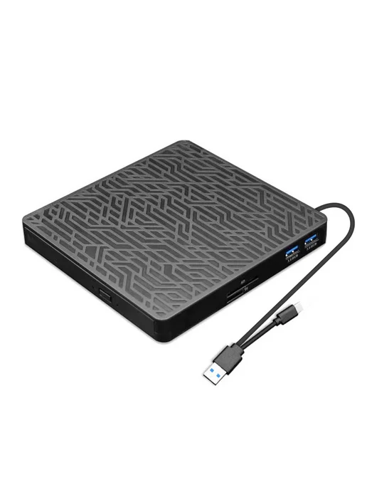 CD DVD приводы для MacBook и ПК внешний диск 2MB, вариант, фото 2