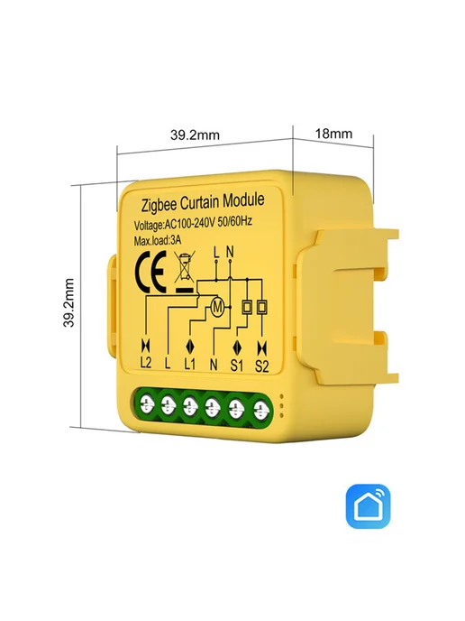 Модуль управления шторами Zigbee от Tuya Smart для подключен…, вариант, фото 4